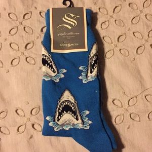 Adorable shark socks 🧦
